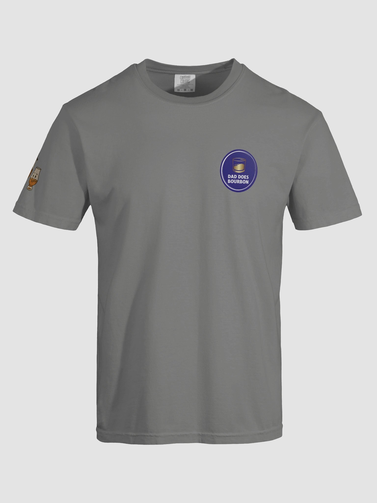 Dad Does Bourbon Comfort Colors T-Shirt product image (26)