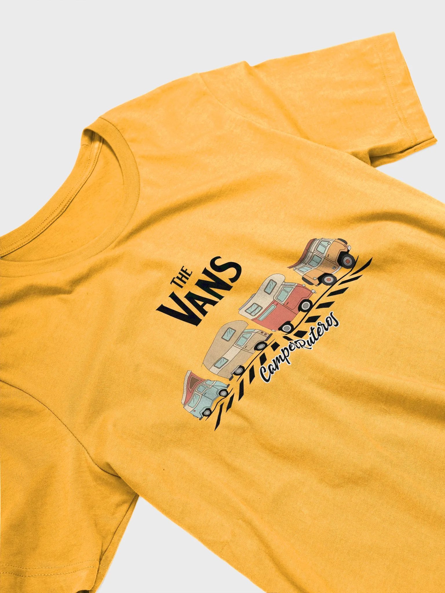 Camiseta CamperRuteros – The Vans: Un Tributo a la Aventura y el Estilo Retro product image (5)