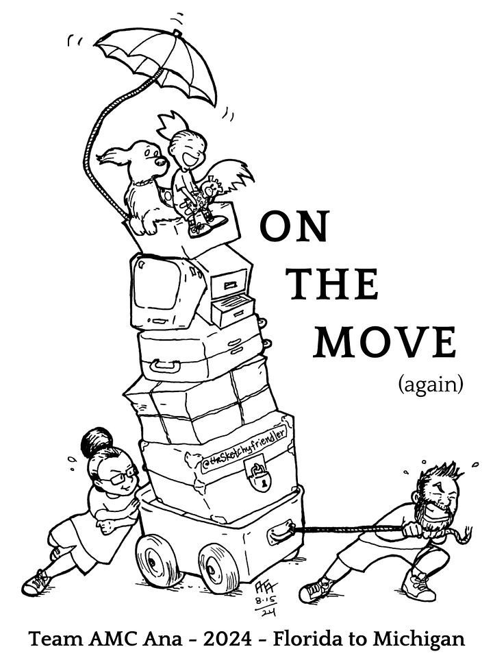 On the move - Coloring Sheet product image (1)
