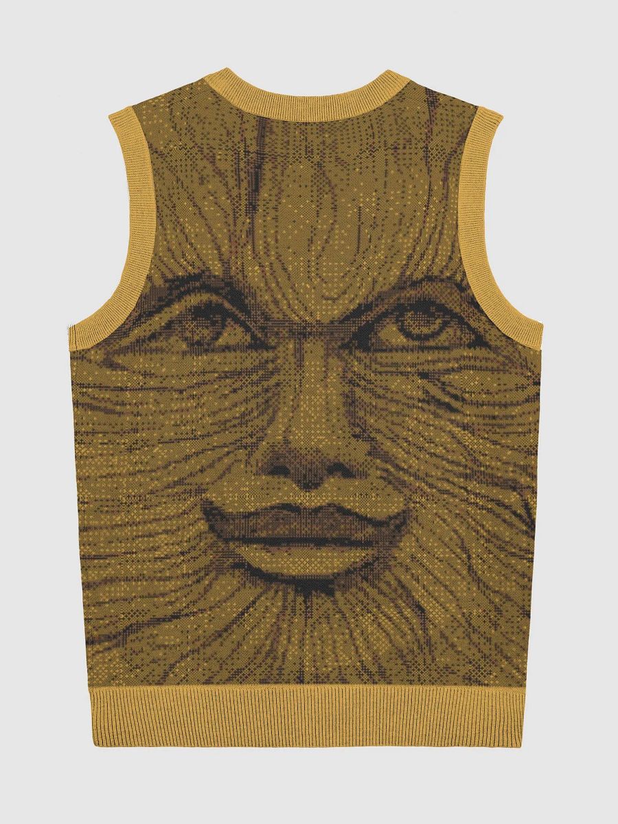 Green Man knit vest product image (2)