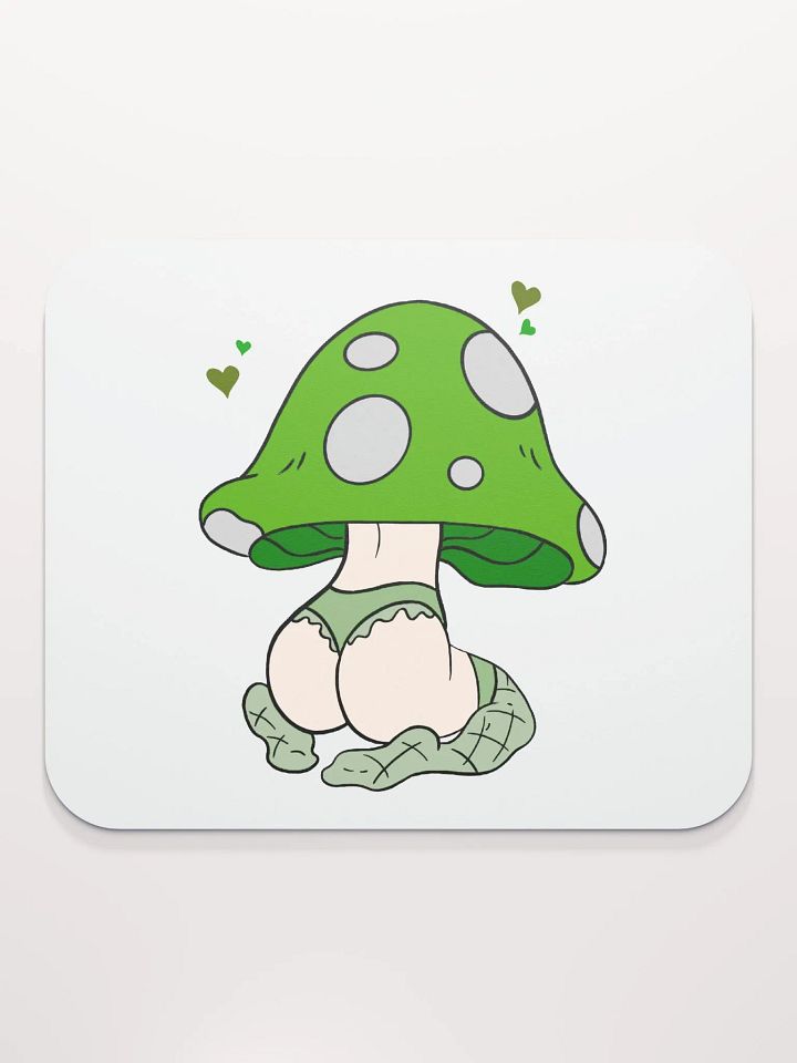 Mushroom Baddie Desk Mat - Green product image (2)