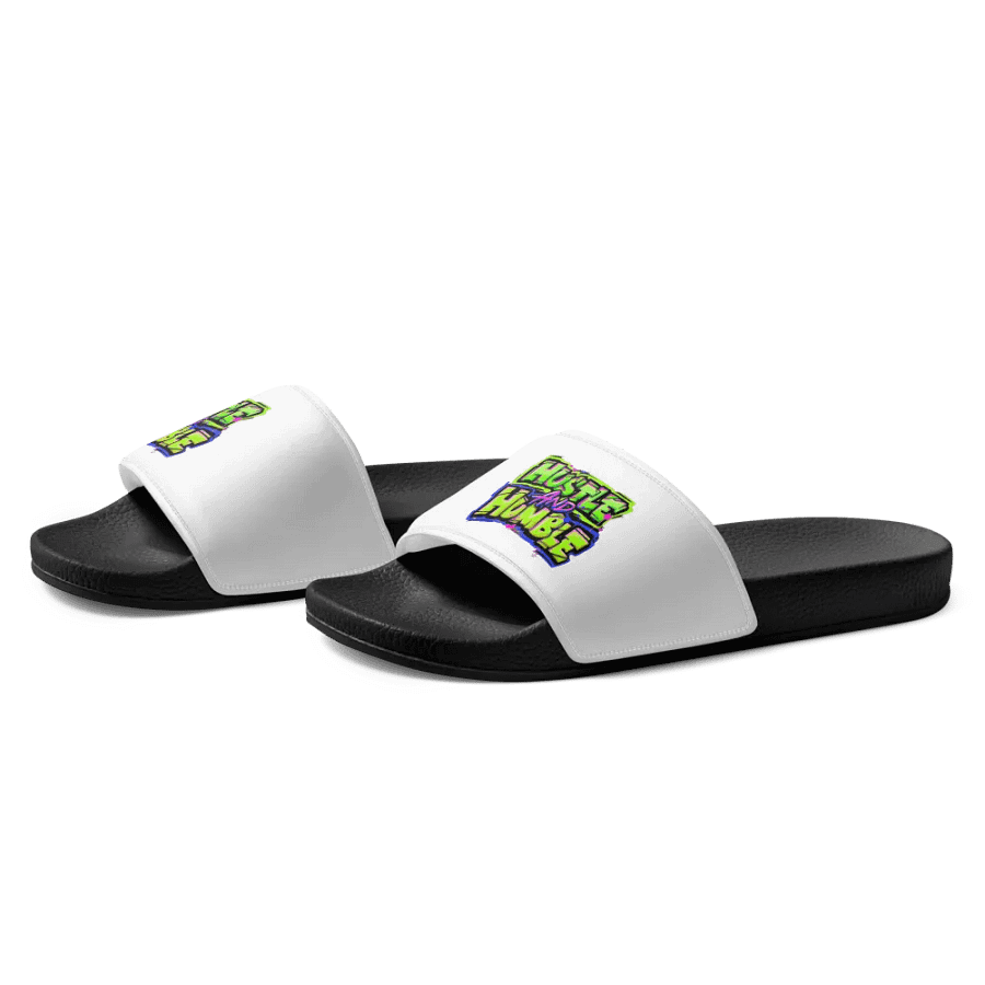 Odd Sox, Slide, Slip On Sandal Hustle & Humble, Soft, Comfortable, Unisex product image (6)