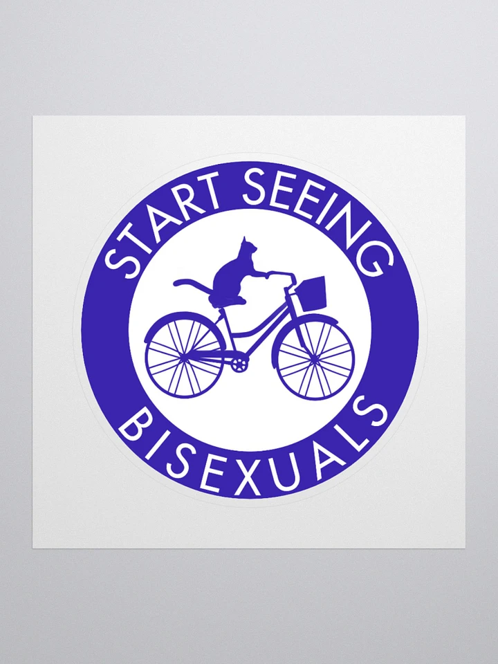 Start Seeing Bisexuals Sticker product image (2)