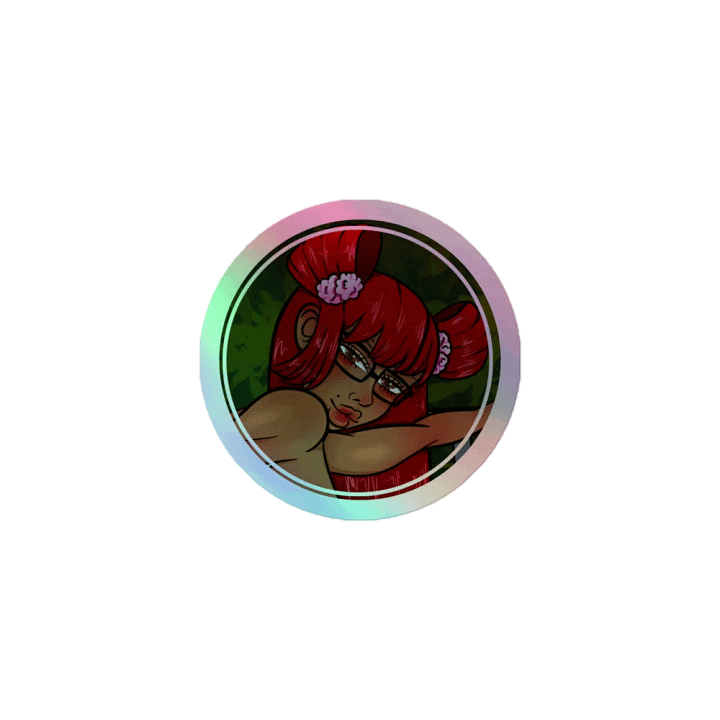 HoneyCubbs Logo - Holographic Sticker product image (1)