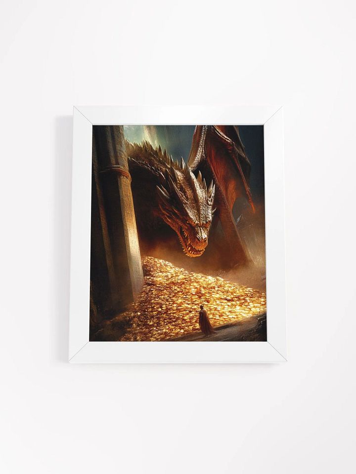 The Dragon’s Hoard - Framed High-Quality Matte Poster product image (7)