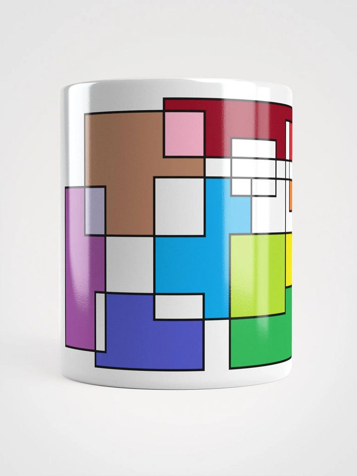 Abstract Clock Mug product image (1)
