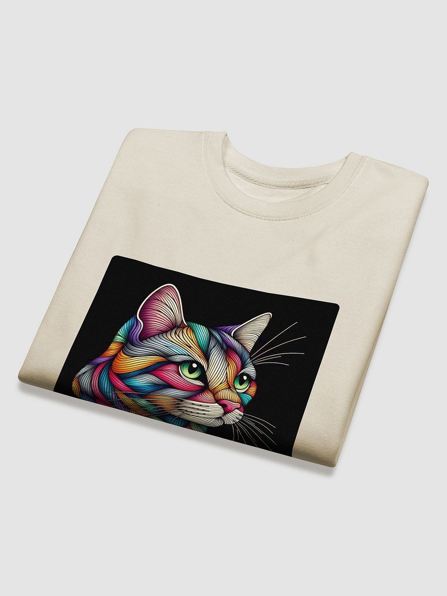 Colorful Cat's Head Premium Sweatshirt product image (16)