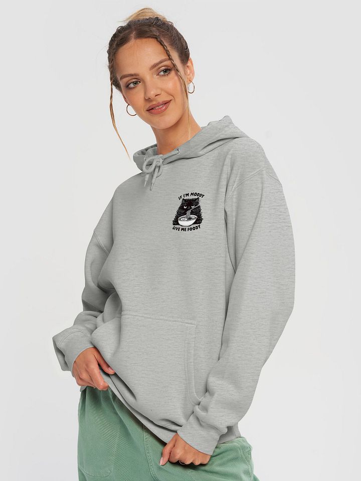 Moody Cat Noodle Lover Hoodie product image (1)