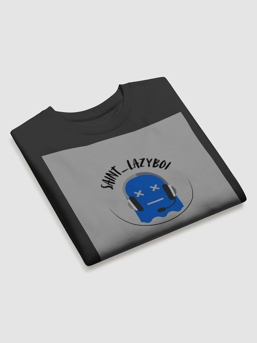 SAINT_LAZYBOI Blue Ghost Premium Sweatshirt product image (3)