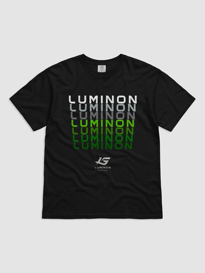 Luminon Gaming "Stacked" Logo Tee - Black product image (1)