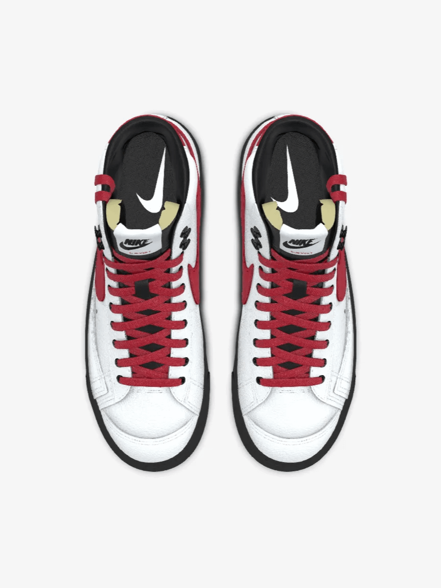Copy of N1K3-C1TY Subvert Blazer High -White product image (2)