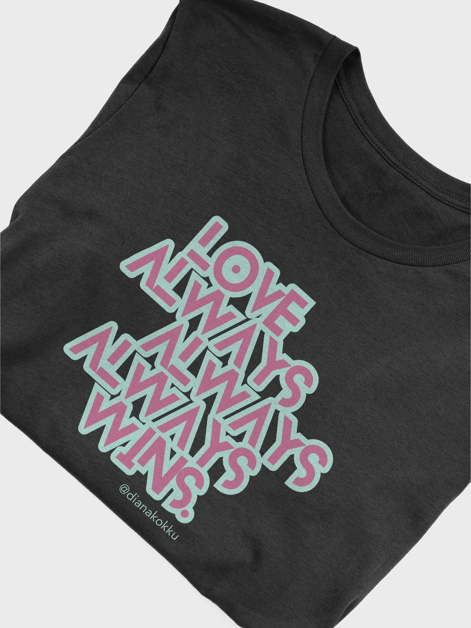 Love Wins Pink T-Shirt product image (5)