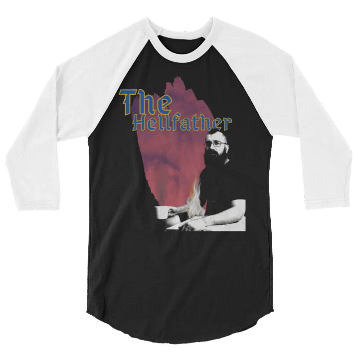 TheHellfather Simple 80's Baseball Tee product image (2)