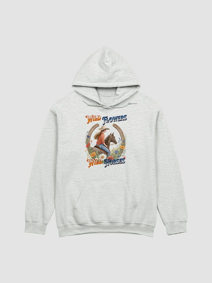 Wild Flowers Wild Horses Cowgirl Classic Hoodie product image (31)