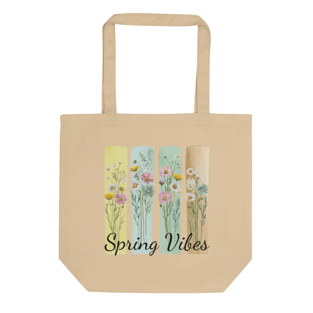 Spring Vibes Eco Tote Bag product image (3)