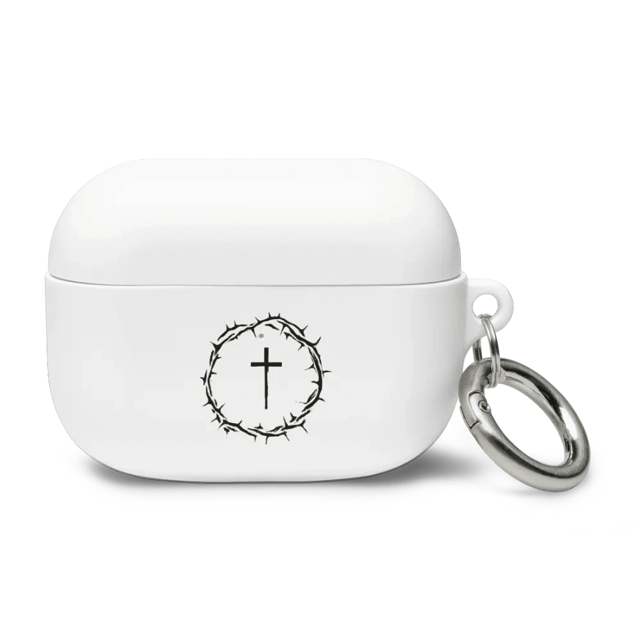 Crown of Thorns Cross AirPods Case product image (1)