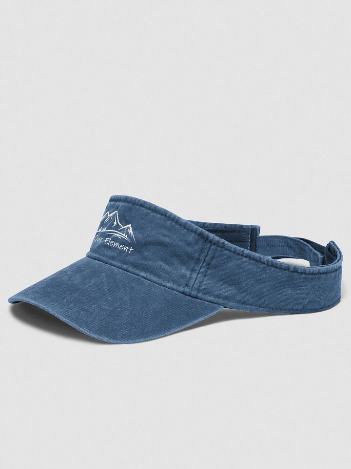 Denim Visor by Sportsman / Embroidered by Printful product image (4)