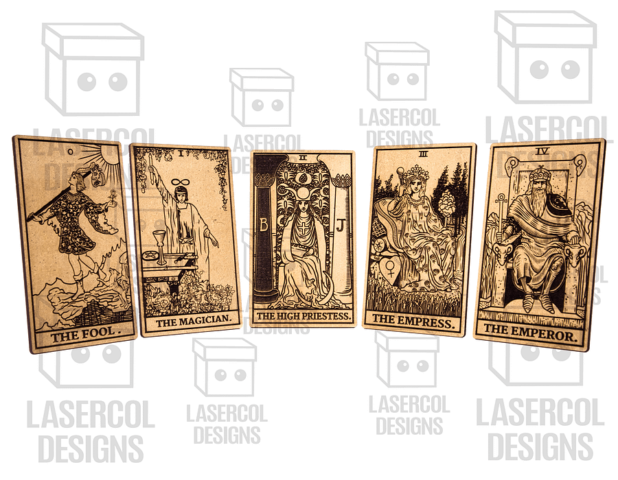 Tarot Cards (Set 1) - Laser Cut Files product image (10)
