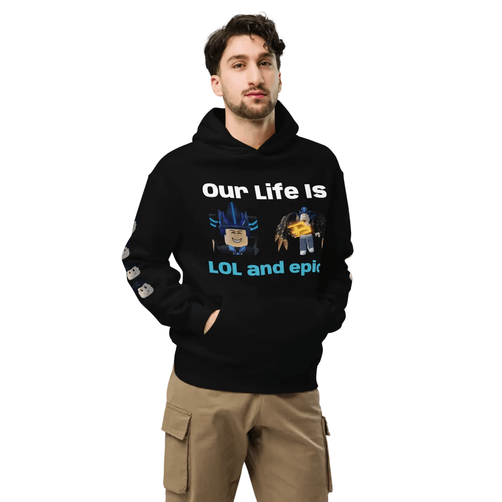Our Life Is LOL and Epic! - FAN oversized hoody product image (9)