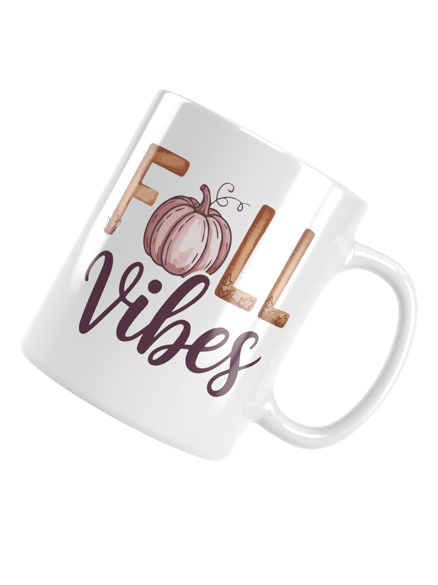 Fall Vibes White Glossy Mug product image (14)