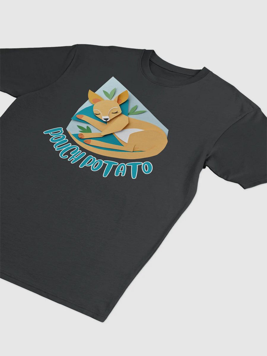 Pouch Potato Funny Cute Sleepy Kangaroo T-shirt product image (3)