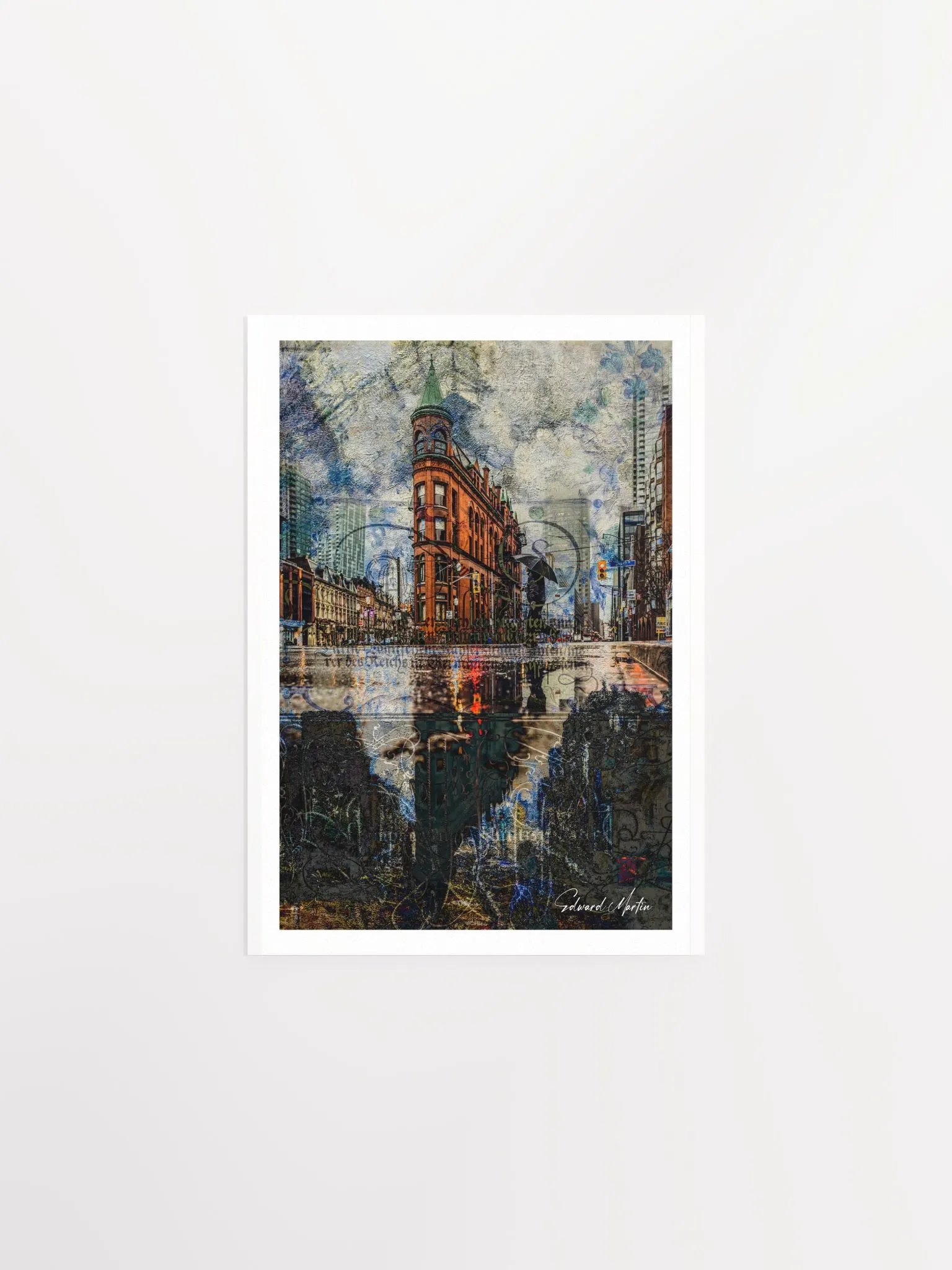 'Reflections' by Edward Martin-Urban Layers Matte Poster product image (2)