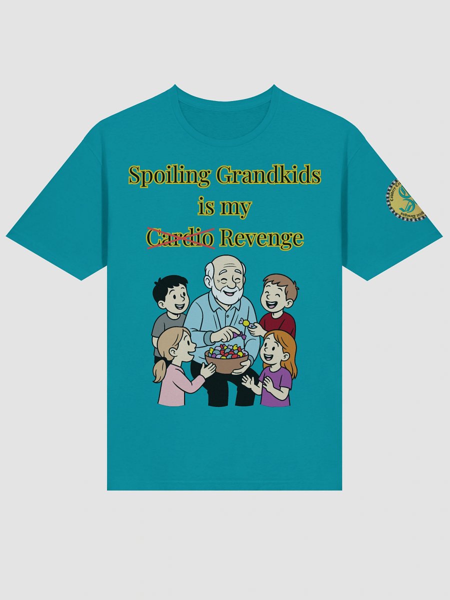 Spoiling Grandkids is my Cardio (Male) Gildan Unisex Softstyle T-Shirt Light Colors product image (29)