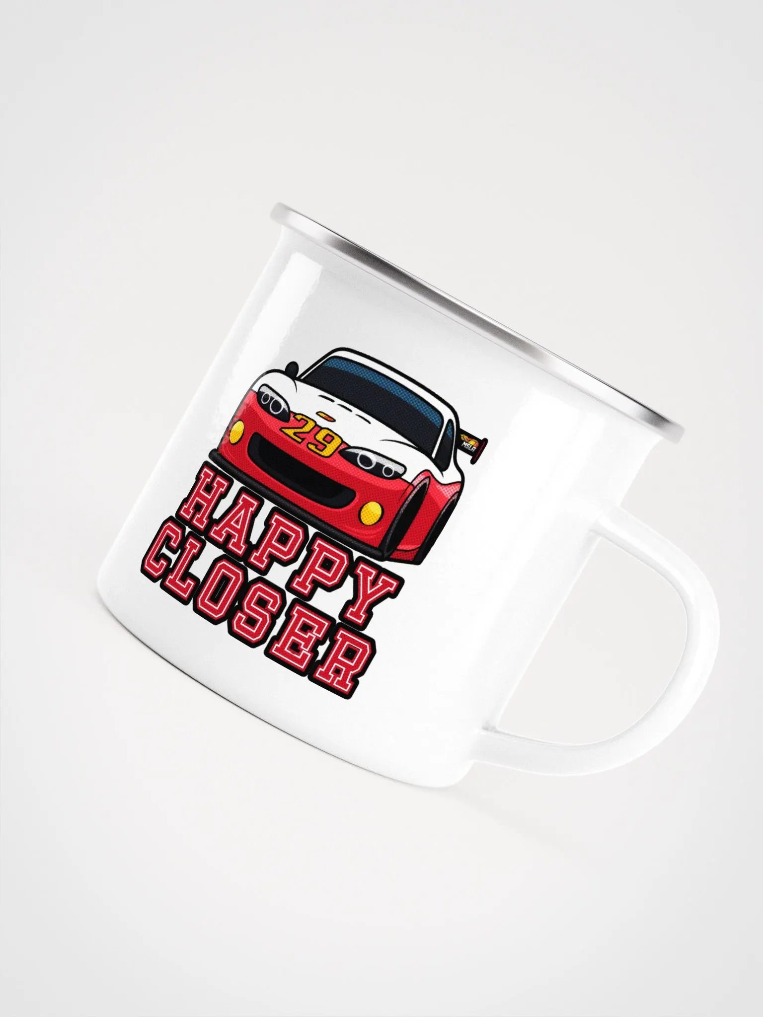 Happy Closer - Enamel Mug product image (3)