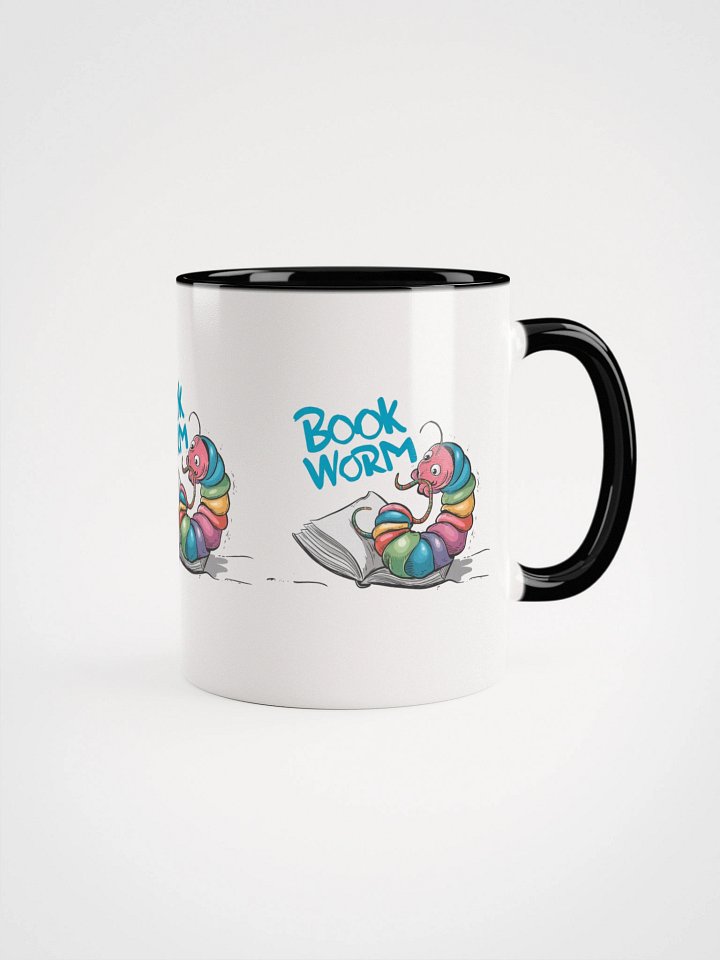 Colorful Book Worm Ceramic Mug product image (9)