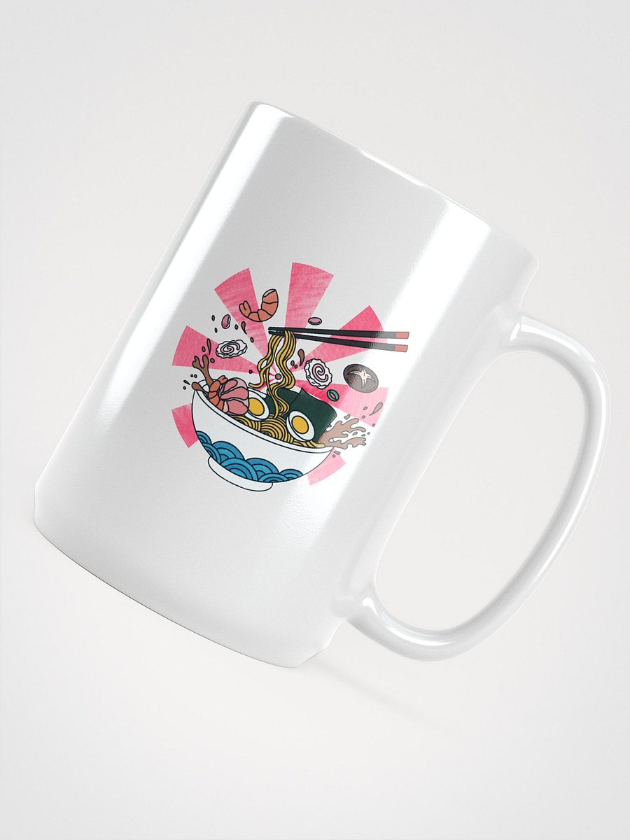Ramen Splash White Glossy Mug product image (4)