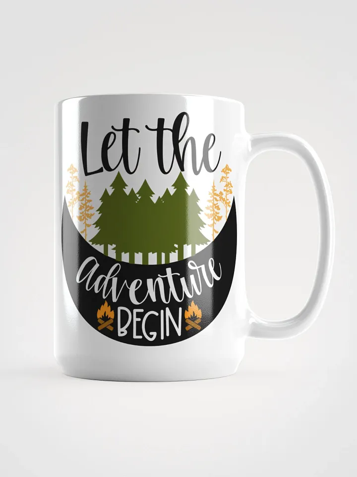 Adventure Begins White Coffee Mug product image (1)