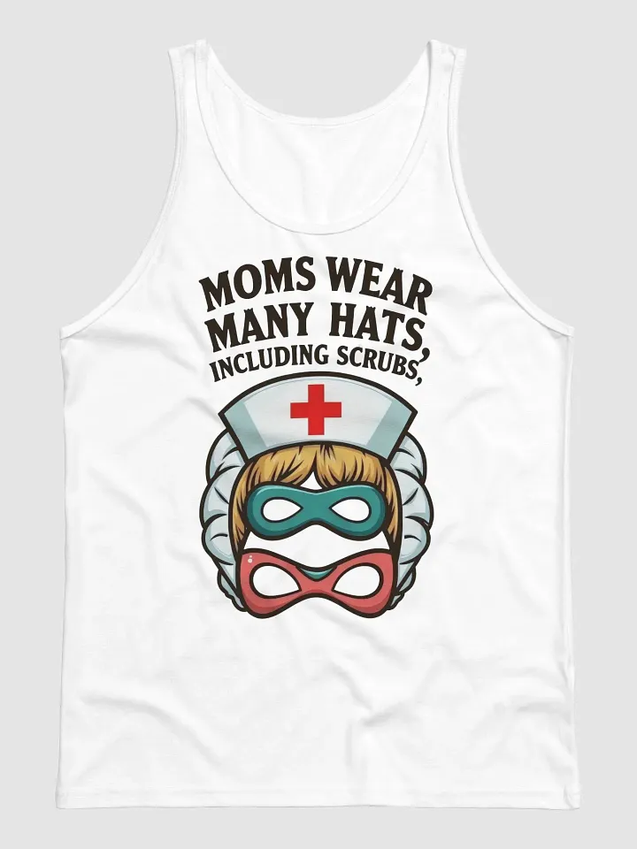 Superhero Nurse Mom Jersey Tank product image (1)