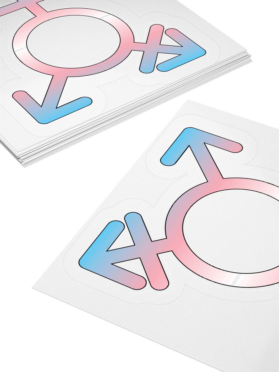 Trans Transgender Symbol Sticker product image (10)
