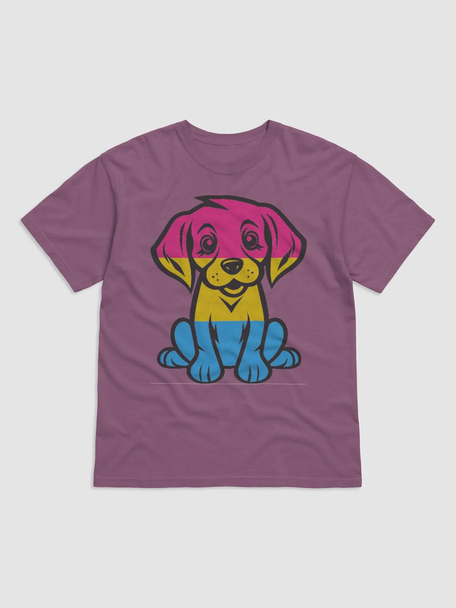 Pansexual Pride Puppy Men's T-Shirt product image (1)