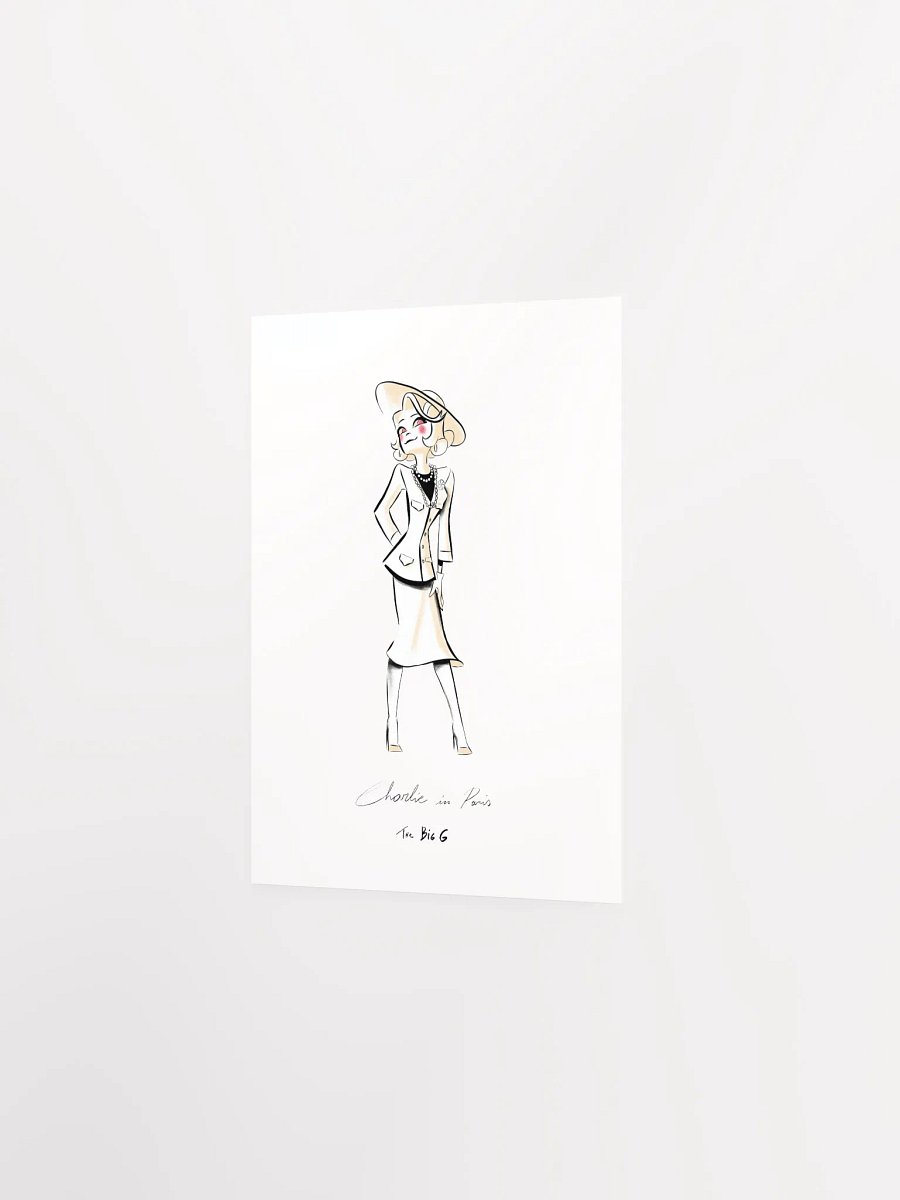 Matte Poster - Charlie in Paris product image (4)