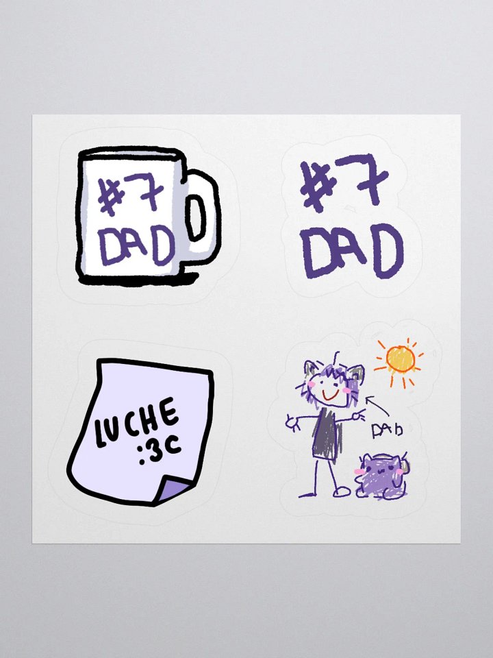 #7 DAD STICKERS product image (1)