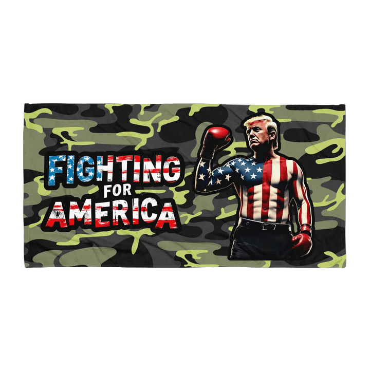 Towel: Trump, Fighting for America product image (1)