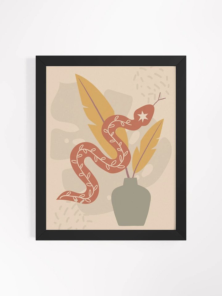 Vibrant Ayous Wood Framed Matte Poster product image (11)