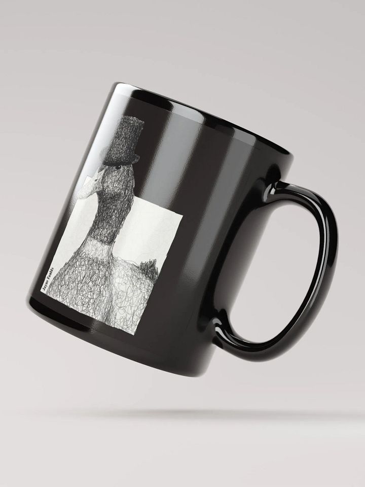 Feathered Gentleman Black Mug product image (2)
