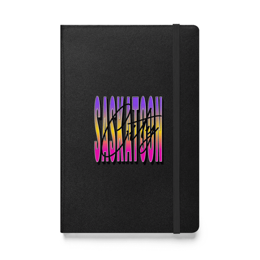 Saskatoon City Gradient Signature Series Hardcover Notebook product image (1)
