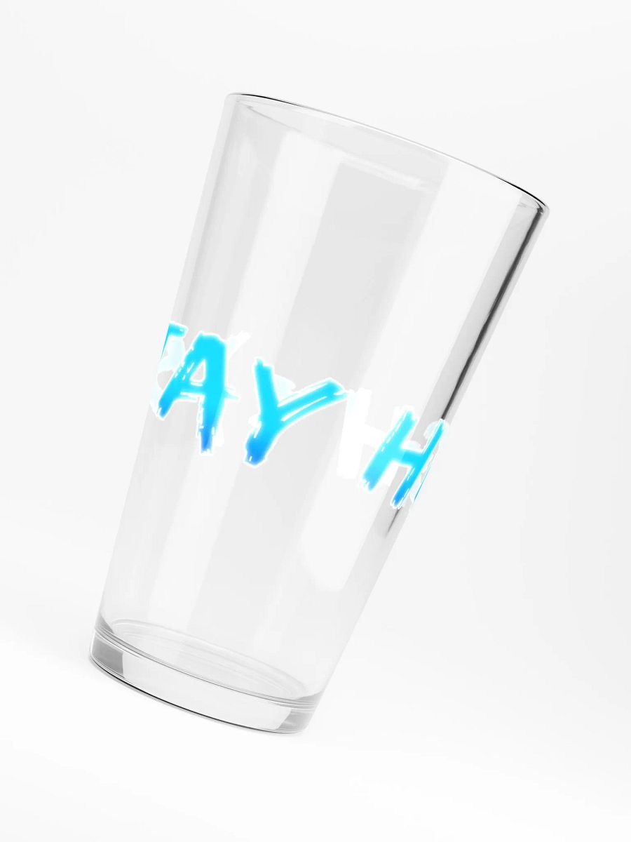 Stay High Shaker Pint 16 oz Glass (Blue Text) product image (6)