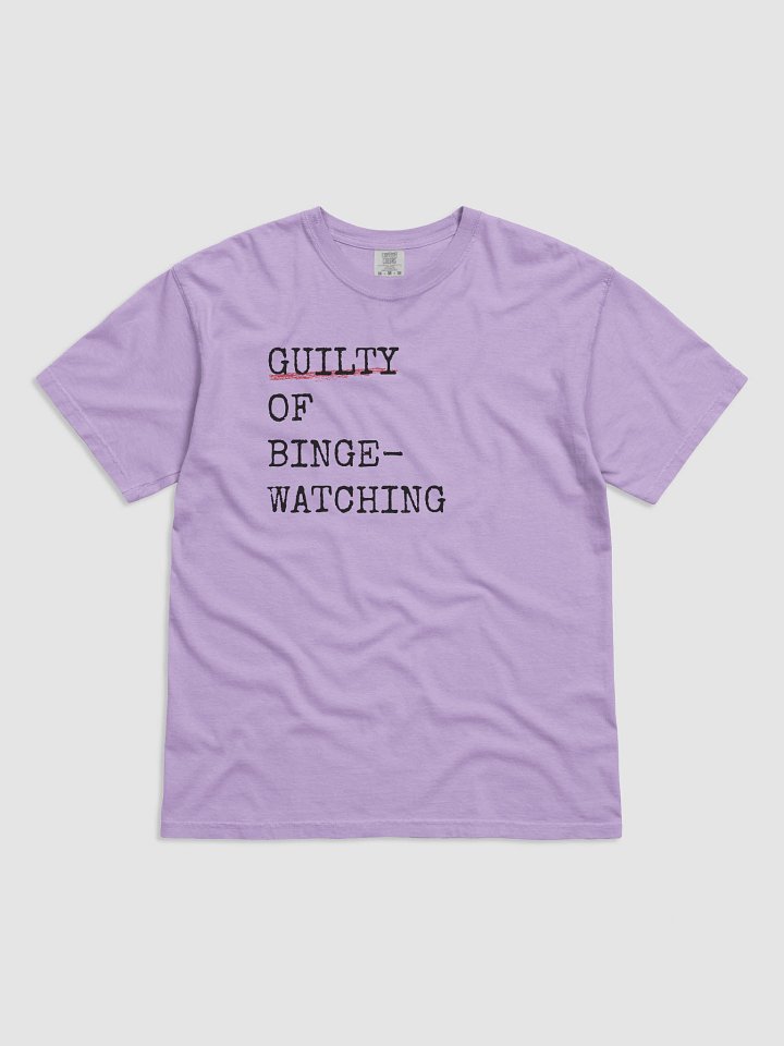 Guilty of Binge-Watching True Crime Documentaries – Funny Gift for Crime Show Addicts product image (2)