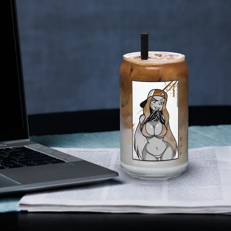 Beat Waifu Can Glass product image (33)
