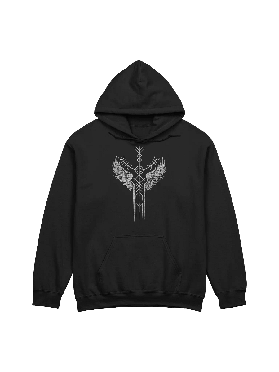 The Valkyrie Stave Hoodie (grunge print) product image (2)