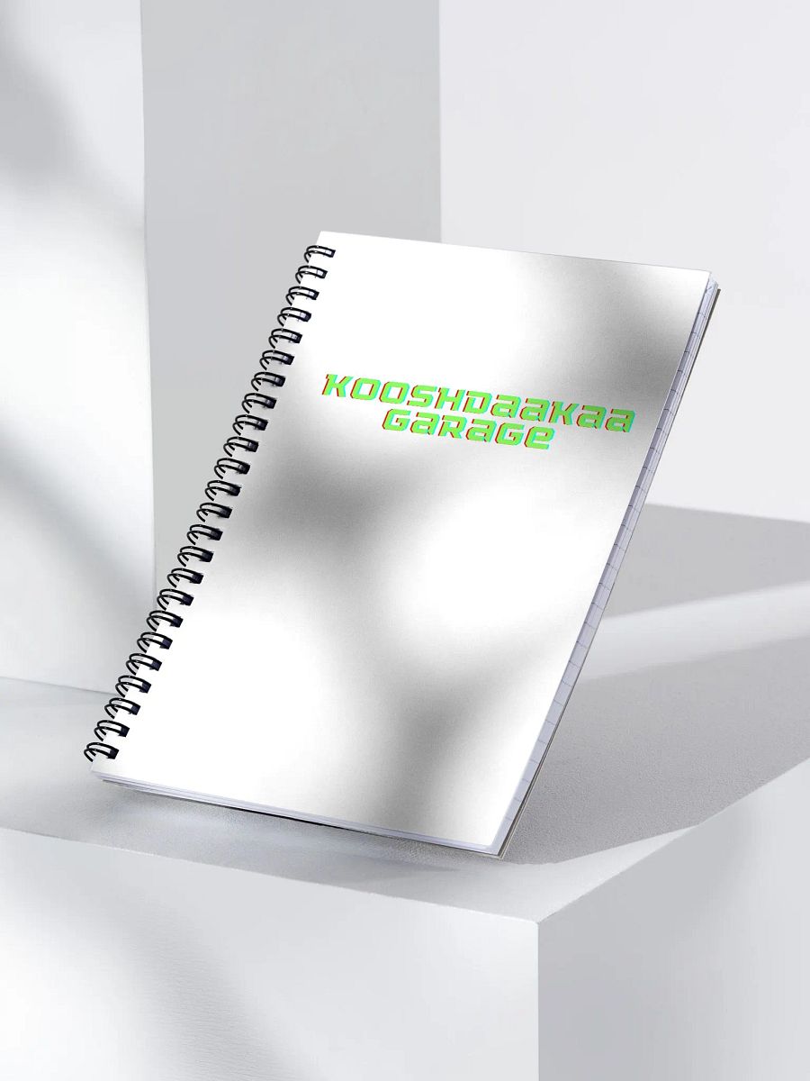 Kooshdaakaa Garage Notebook product image (4)