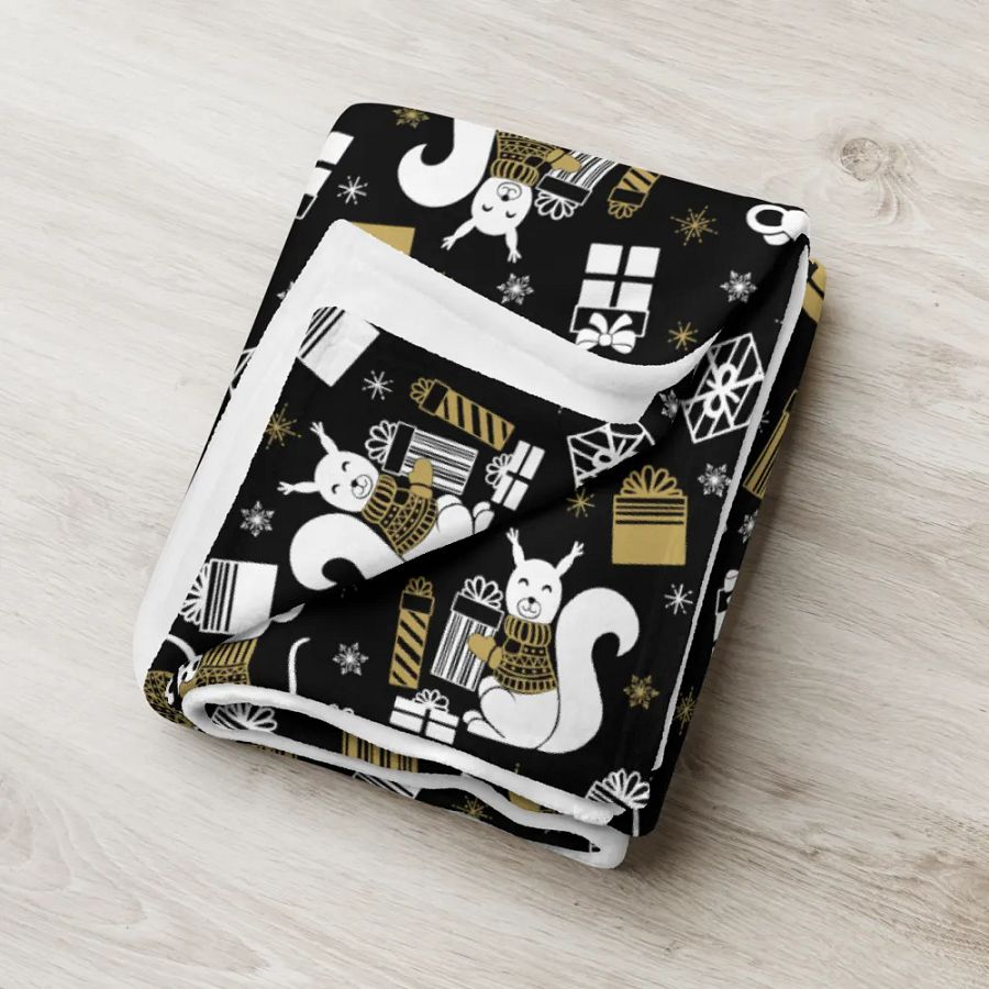 Christmas Mice Blanket product image (6)