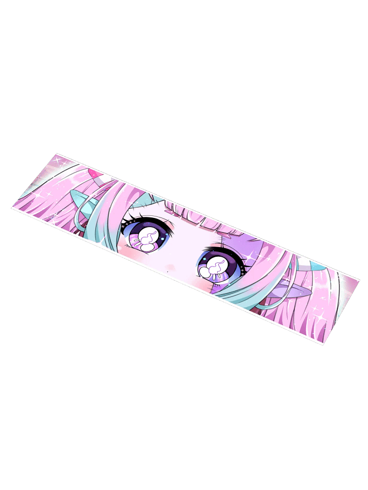 Retro Magical Ghost Peeker Sticker product image (1)