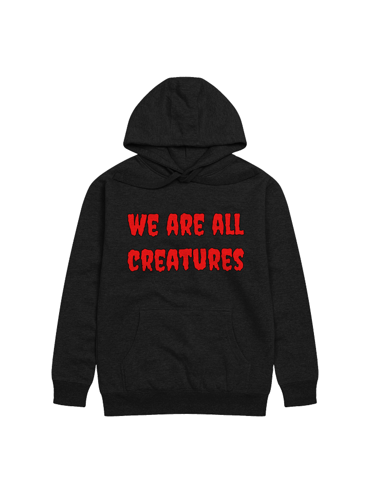 We Are All Creatures Creepy Halloween Hoodie product image (1)