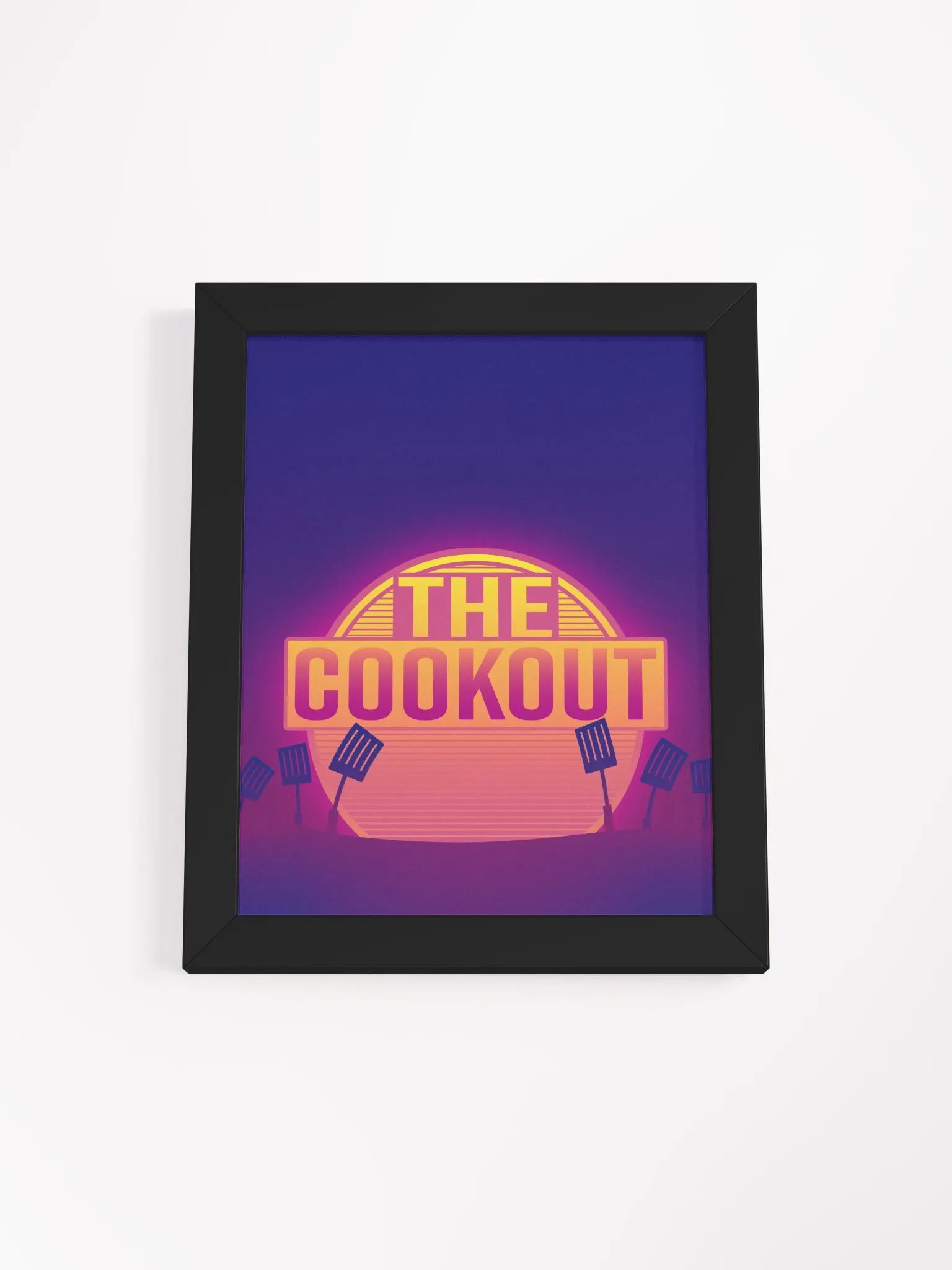 The Cookout Sunset Framed (Sub Shirt Edition) product image (1)