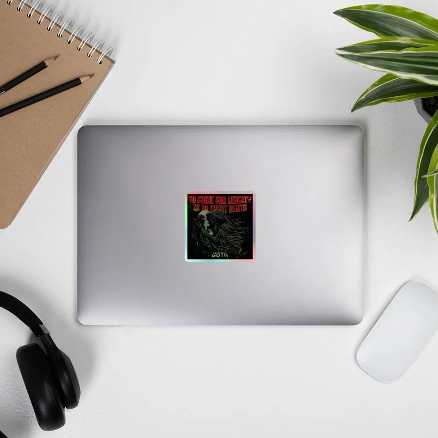 Courting Death Holographic Sticker product image (11)